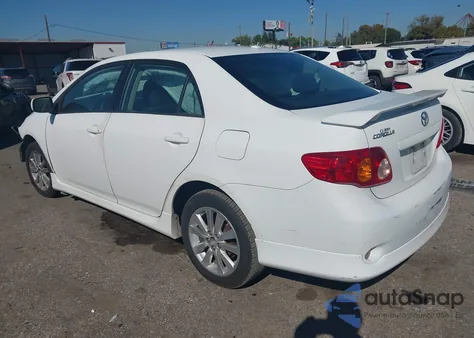 2010 Toyota Corolla S from USA, damaged, VIN 2T1BU4EE4AC477126